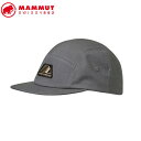 MAMMUT 1191-01820 Five Panel Cotton Cap strata Apparel Accessories マムート ユニセックス 帽...