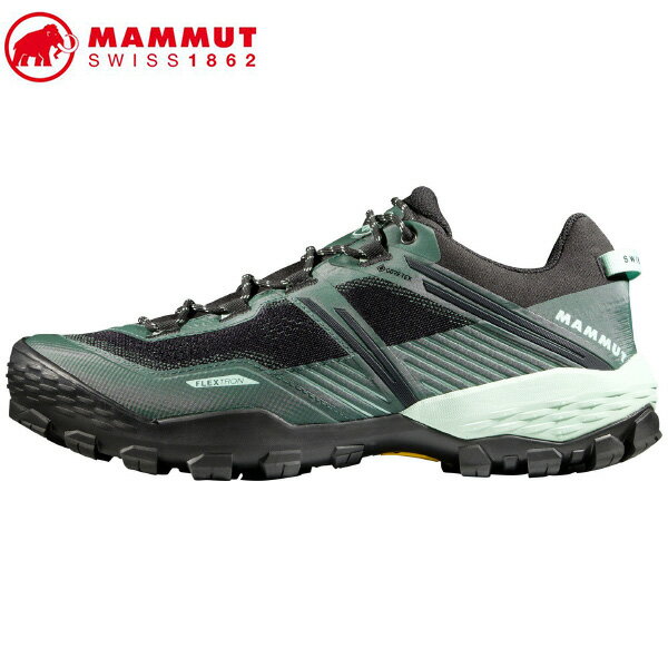 MAMMUT 3030-05060 Ducan II Low GTX Men deep jade-black Footwear マムート メンズ シューズ グリーン MAM30300506040280