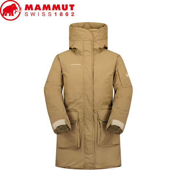 マムート MAMMUT レディース コート Floeberg HS Thermo Hooded Coat AF Women アジアンフィット dark sand MAM1010303507494