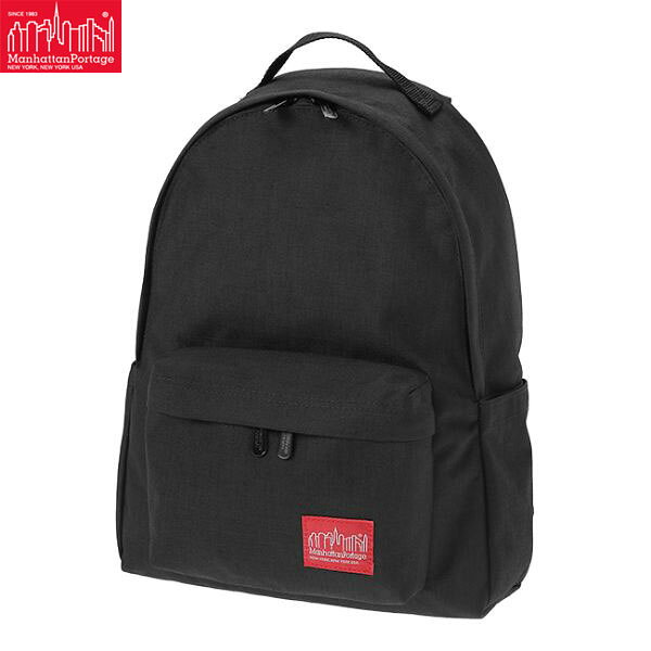 マンハッタンポーテージ Manhattan Portage リュックサック バックパック 通学 通勤 ユニセックス Big Apple Backpack JR 2 MP1210JR2 Black MP1210JR2BLK