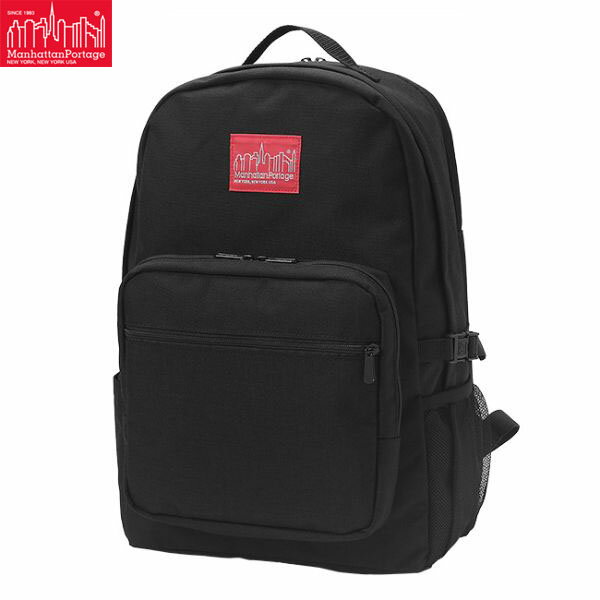 マンハッタンポーテージ Manhattan Portage リュックサック バックパック 通学 通勤 ユニセックス レディース メンズ Townsend Backpack MP2236 Black MP2236BLK