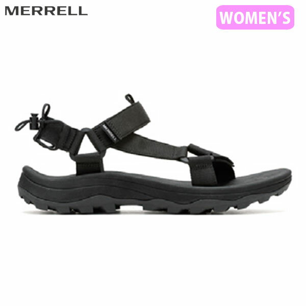 メレル MERRELL レディース シューズ サンダル スピード フュージョン ウェブ スポーツ ブラック MERJ007014