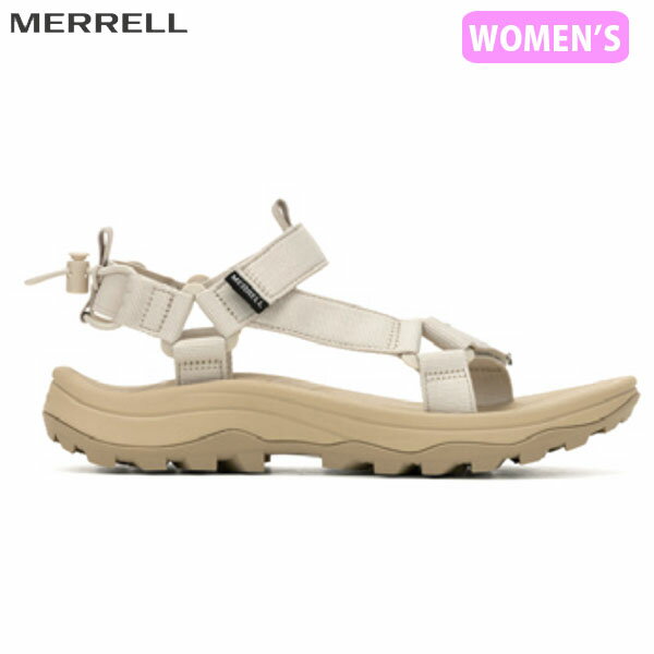 メレル MERRELL レディース シューズ サンダル スピード フュージョン ウェブ スポーツ オイスター/カーキ MERJ007018