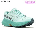 メレル MERRELL レディース トレイルランニングシューズ アジリティーピーク 5 FROST BLUE ビブラムソール MERJ068266