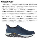 メレル MERRELL ジャングル モック 2.0 ネイビー メンズ スリッポン ビジネスシューズ 撥水 スエードレザー J5002205 MERJ5002205 2