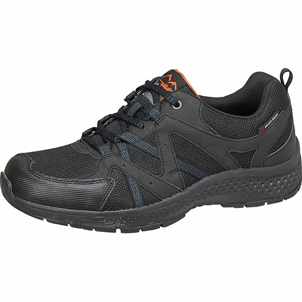 ムーンスター サプリスト SPLT M195 ブラック／ORG 4E メンズ スニーカー シューズ 防水設計 12322312 MOONSTAR MOO12322312