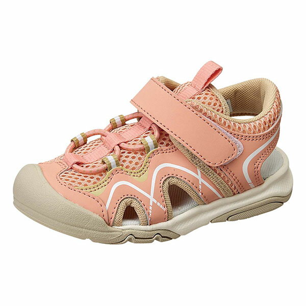 ムーンスター マウンテンフィールド キッズ ジュニア サンダル MF S018C ピンク MOONSTAR MOO12187124