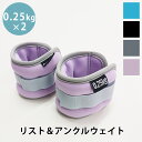 リストウエイト アンクルウエイト 0.25kg 2個 セット リストウェイト アンクルウェイト 自宅 宅トレ 筋トレ グッズ トレーニング パワーリスト パワー...