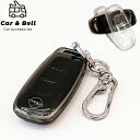 スマートキーケース ニッサン 日産 新型 セレナ アリア サクラ エクストレイル ノート ルークス ラメ クリア キーカバー カーアンドベル KAN002342