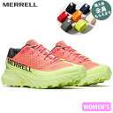 メレル MERRELL【ソックスプレゼント】 レディース トレイルランニングシューズ アジリティーピーク5 AGILITY PEAK 5 BLOSSOM/MANTIS 厚底 ビブラムソール トレラン PRMERJ068372