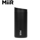 ミアー MiiR タンブラー 蓋 マグボトル 水筒 保温 保冷 ダブルウォール Travel Tumbler Flip Traveler Black 12oz/...