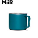 ミアー MiiR タンブラー 蓋 マグカップ コップ 保温 保冷 ダブルウォール Camp Cup Prismatic 8oz/236ml CCU1SV0820...