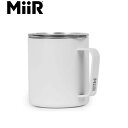 ミアー MiiR タンブラー 蓋 マグカップ コップ 保温 保冷 ダブルウォール Camp Cup White 12oz/354ml CCUSL1SV12001...