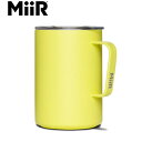 ミアー MiiR タンブラー 蓋 マグカップ コップ 保温 保冷 ダブルウォール Camp Cup Spark 16oz/473ml CCU1SV16201 M...