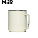 ミアー MiiR タンブラー 蓋 マグカップ コップ 保温 保冷 ダブルウォール Camp Cup Sandstone White 12oz/354ml CCU...