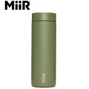 ミアー MiiR タンブラー 蓋 マグカップ コップ 保温 保冷 ダブルウォール 360 Traveler Ever Green 16oz/473ml TRV1...