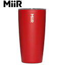 ミアー MiiR タンブラー 蓋 マグカップ コップ 保温 保冷 ダブルウォール Tumbler Canyon Red 16oz/473ml TUSL1SV16...