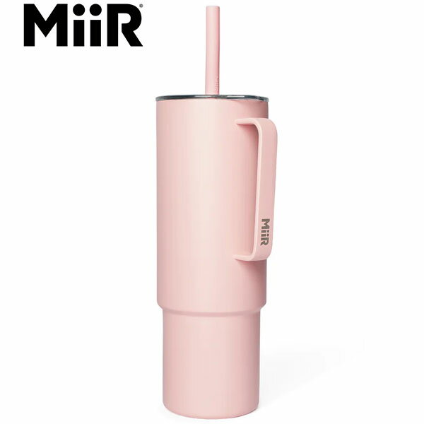 楽天ギークミアー MiiR タンブラー マグボトル 蓋 All Day Straw Cup 32oz / 946ml Cherry Blossom Pink ストロー ダブルウォール 保冷 保温 ADSC1SV32219 国内正規品 MII0840150805496