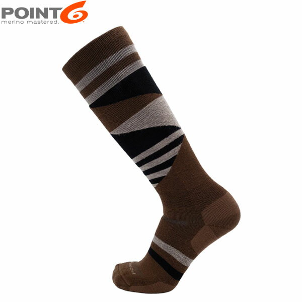 POINT6 ポイント6 靴下 ソックス Shadow Medium OTC Cedar メリノウール 中厚手 P6...