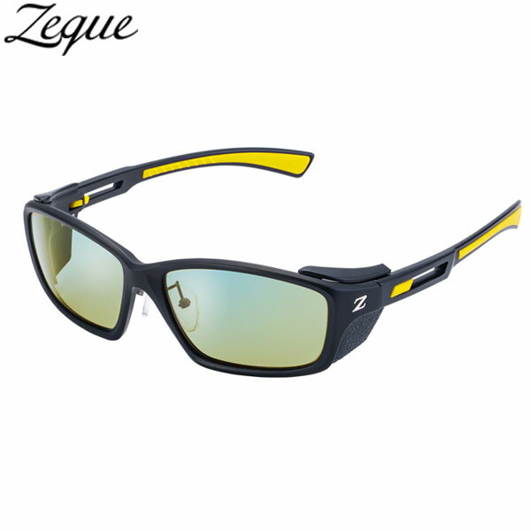 ゼクー Zeque 偏光サングラス 偏光グラス HOVER フーバー F-1978 (EASE GREEN / BLUE MIRROR) 6カーブ 釣り フィッシング ジールオプティクス GLE4580274176626
