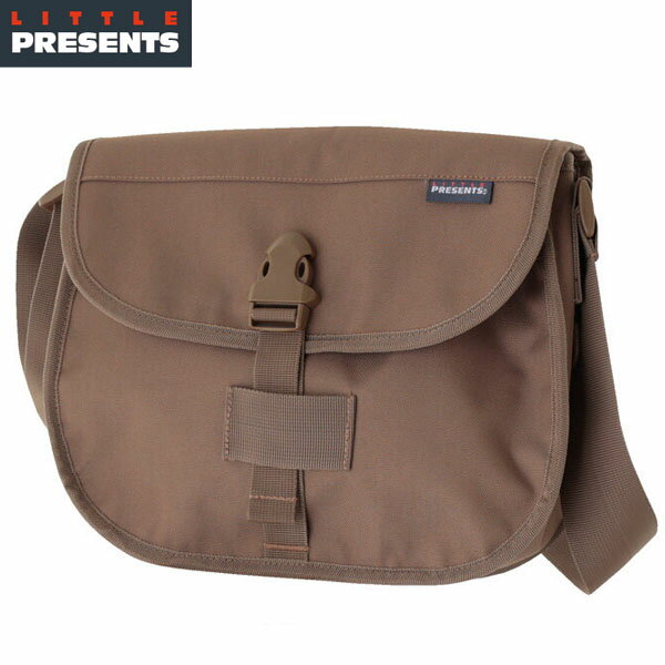 ��ȥ�ץ쥼��� LITTLE PRESENTS �ե��å��󥰥Хå� ��С������å��㡼 ���������Хå� �֥饦�� B-24 River Watcher Shoulder Bag LTPB24BR