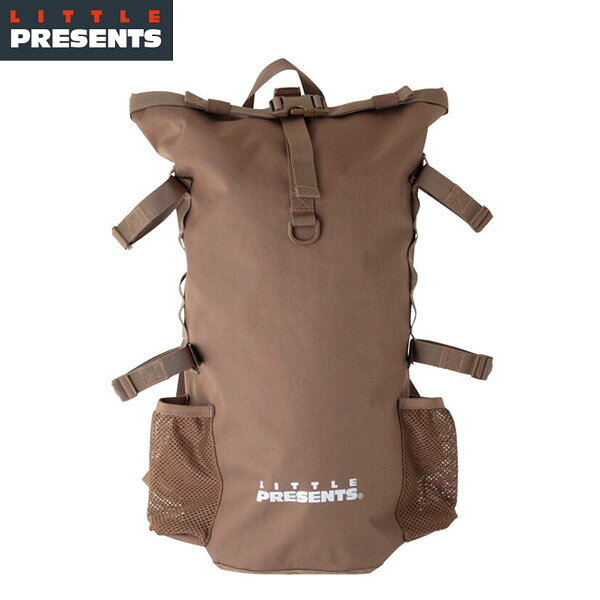��ȥ�ץ쥼��� LITTLE PRESENTS �ե��å��󥰥Хå� �ɿ�Хå��ѥå� S 20 �֥饦�� B-25 Waterproof Back Pack S 20 LTPB25BR
