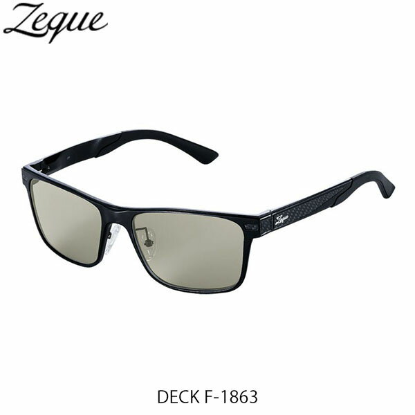  Zeque и󥰥饹 и饹 DECK ǥå F-1863 BLACK LITE SPORTS  եå 륪ץƥ ZEAL OPTICS GLE4580274168249