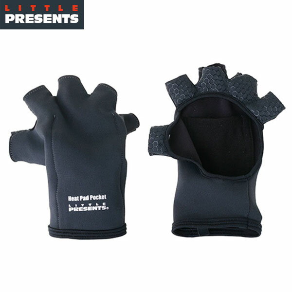 リトルプレゼンツ フィッシンググローブ SPDX ハンドウォーマー チャコールグレイ G-09 撥水 ストレッチ LITTLE PRESENTS フィッシング用品 LTPG09CHG
