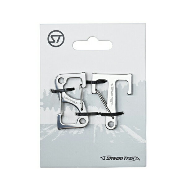 ストリームトレイル カラビナST キーホルダー StreamTrail CarabinerST Silver STR4542870025036