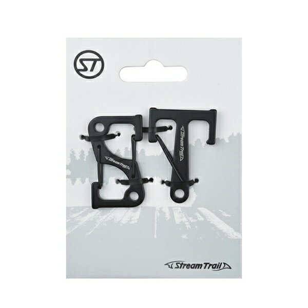 ストリームトレイル カラビナST キーホルダー StreamTrail CarabinerST Black STR4542870025043