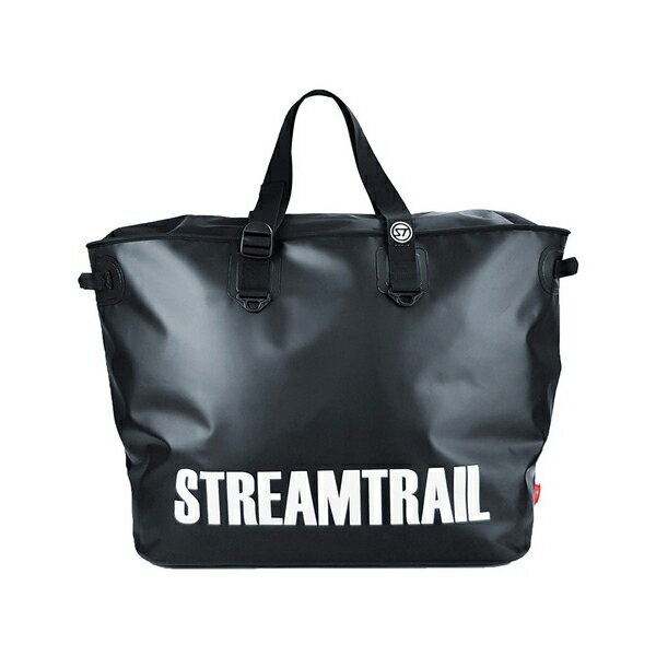 Splash Defenderシリーズの中でも特に大きかった「Carry all-0（キャリーオール-0）」の後継モデル、「Mero-0（メロー-0）」が登場。前モデルからさらに容量アップした94Lです。防水性の高いターポリン素材でできており、ダイビング機材やキャンプ用品などでかさばる荷物を運ぶ時に重宝する大容量サイズ。重い荷物を運ぶ時に便利なサイドハンドルと、濡れたものを入れた際にたまった水を抜けるドレインプラグ付きです。商品仕様サイズ : 幅62×奥行33×高さ46cm（取っ手・フラップ含まず）材質 : ターポリン、ポリエステル機能 : 肩掛け可能/ハンドル付き/防水シーリング加工/水洗い可能 防水レベル2 : 防水対応。雨や飛沫などに対応。落水においても短時間であれば防水性は保てます。注意事項・フラップを持つと破れるおそれがあるのでおやめください。・濡れた後はよく乾かしてご使用ください。・洗濯機や乾燥機は使用しないでください。・閲覧環境によって商品の実際の色味と異なって見える場合がございます。・予告なく仕様変更する場合がございます。 StreamTrail （ストリームトレイル）とは Stream Trail(ストリームトレイル)は、30年以上のアウトドアやフライフィッシングの道具作りに携わった経験とノウハウを元に水辺に関わるギアやアクセサリーの開発を1997年から行い、2011年より物を入れる袋からバッグそのものが道具であるべきとして機能性と使い易さを追求し、海、川、水辺のみならず、天候への対応も熟慮して防水性の高いバッグを中心に本格的にバッグブランドとしてスタート。 防水機能ではプロフェッショナルユーザーからの高い信頼を得ており、彼らからのフィードバックを元に進化、改良するだけでなく、ON・OFFを問わずアクティブライフを応援するライフスタイルブランドとして、タウンユースやトラベルユースなど様々なニーズに合わせたアイテムを幅広く展開しています。 ※メーカーやモデル等によりサイズ感は異なります。サイズは目安としてお考えください。 ※写真の色と実際の商品の色は多少異なる場合がございます。 ※商品画像はメーカー提供のサンプル画像です。 製品仕様・デザインは改良のため予告なく変更される場合がありますのでご了承ください。 正規品 未使用新品 当店のブランド商品は全て本物です。安心してショッピングをお楽しみください。