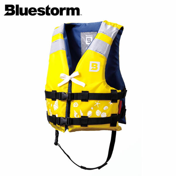 BLUESTORM ブルーストーム 固型式ライフジャケット 幼児用 ヒューペ Yellow 国土交通省型式承認品 小児用 Type A BSJ-212C 高階救命器具 BLUBSJ212CYEL