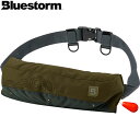 ブルーストーム BLUESTORM 膨脹式ライフジャケット Reモーゲットウエスト ハンターグリーン BSJ-9330RS 国土交通省型式承認品 TypeA 高...