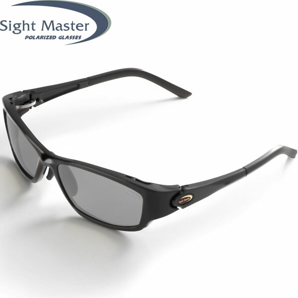 サイトマスター Sight Master 偏光サングラス 釣り メガネ ウルティモプラスマットブラック スーパーライトグレー(SWRレンズ) 6カーブ アウトドア SIG775135253201