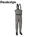 パズデザイン Pazdesign PBW-512 BSチェストハイウェーダーIV チャコール BS CHEST HIGH WADER IV PAZPBW512CHA