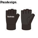 pYfUC Pazdesign PGV-045 5tBK[XECgQ[O[u ubNzCg 5FINGERLESS LIGHT GAME GLOVE PAZPGV045BWT