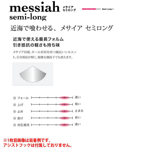 ギークのシーフロアコントロール ルアー SFC メサイアセミロング 360g フィッシング 釣り具 SFC082｜アングル2