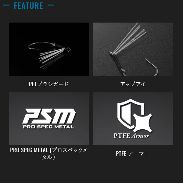JACKALL ジャッカル 釣り針 ワームフック スクイーズ バス釣り 釣り フィッシング JAC306 geak-10148654 ギーク サンプル画像2