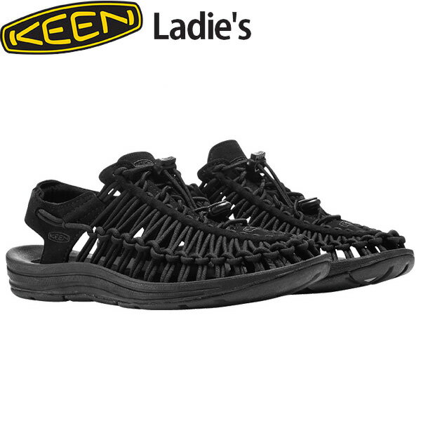 キーン サンダル レディース ユニーク KEEN WOMEN UNEEK BLACK×BLACK KEE1014099