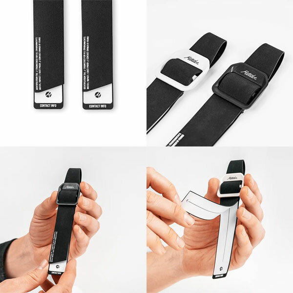 マタドール Matador ラゲージタグ ギアタグス（2個セット）ブラック 旅行 トラベル Z-MAT20370070001000