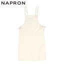 ナプロン NAPRON レディース エプロン ジャンパースカート UTILITY APRON SKIRT IVORY Z-NPSK0525SIV