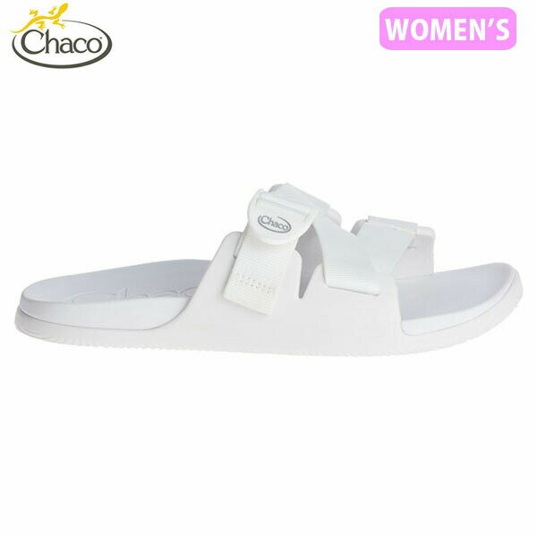 Chaco チャコ サンダル レディース Ws チロススライド WHITE CHILLOS SLIDE 軽量 スポーツサンダル コンフォートサンダル アウトドア JCH108260 CHA12365271260