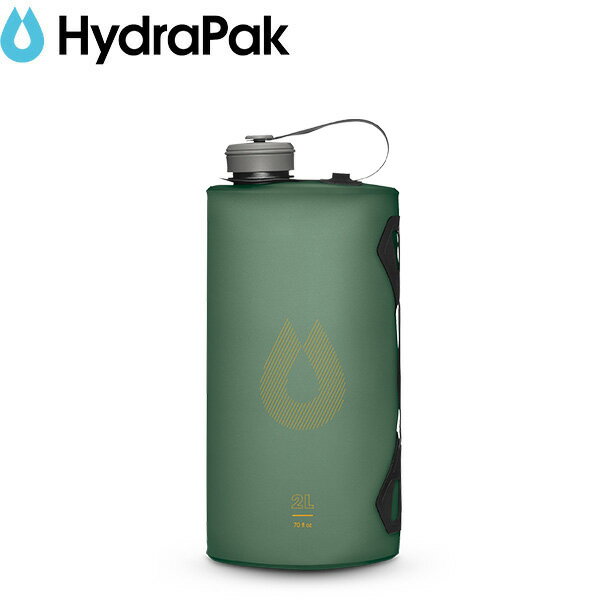 ハイドラパック Hydrapak シーカー 2L セージグリーン 水筒 ウォーターストレージバッグ アウトドア キャンプ HYDA822GR