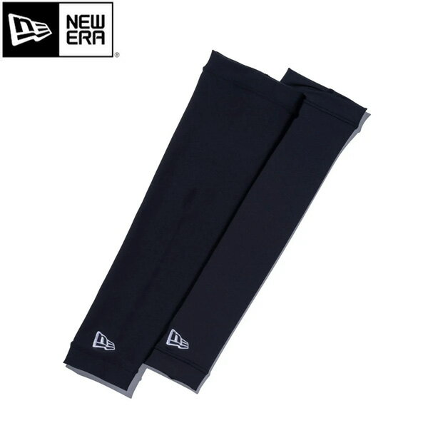Arm Warmers - ニューエラ アームスリーブ NEW ERA 13549231 アームスリーブ フラッグロゴ ブラック × ホワイト NER13549231