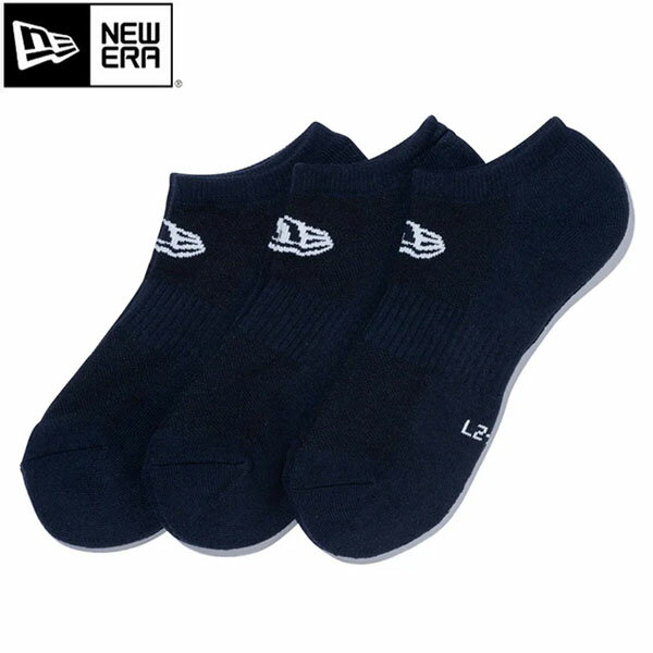 �˥塼���� NEW ERA ���� ���å��� SOCKS ���硼�� 3�ڥ� 3­���å� ��˥��å��� ��� ��ǥ����� �ͥ��ӡ� Z-NER14518167