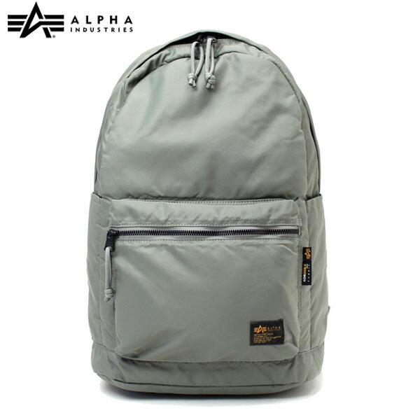 アルファインダストリーズ リュック メンズ アルファインダストリーズ ALPHA INDUSTRIES TZ1052 DAYPACK 19L グレー リュックサック デイパック レディース メンズ 通学 旅行 ALP6600112