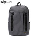 アルファインダストリーズ リュック メンズ アルファインダストリーズ ALPHA INDUSTRIES TZ1077 2ROOM DAYPACK 15.5L グレー リュックサック デイパック レディース メンズ 通勤 通学 PC収納 ALP6620412