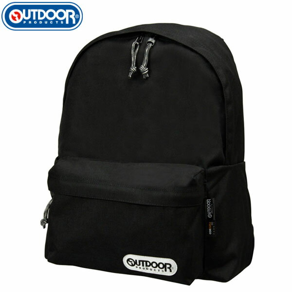OUTDOOR - アウトドアプロダクツ OUTDOORPRODUCTS OD 452U スタンダードデイパック ブラック リュック ユニセックス レディース メンズ キッズ 旅行 通学 OUT6202010