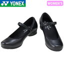 ヨネックス YONEX レディース パワークッションLC67 ブラック パンプス 軽量 衝撃吸収 抗菌防臭 オフィス 撥水 滑りにくい YONSHWLC67007