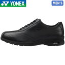 ヨネックス YONEX メンズ パワークッションMC30W ブラック ウォーキングシューズ スニーカー 軽量 衝撃吸収 4.5E 幅広 撥水 抗菌防臭 滑りにく...